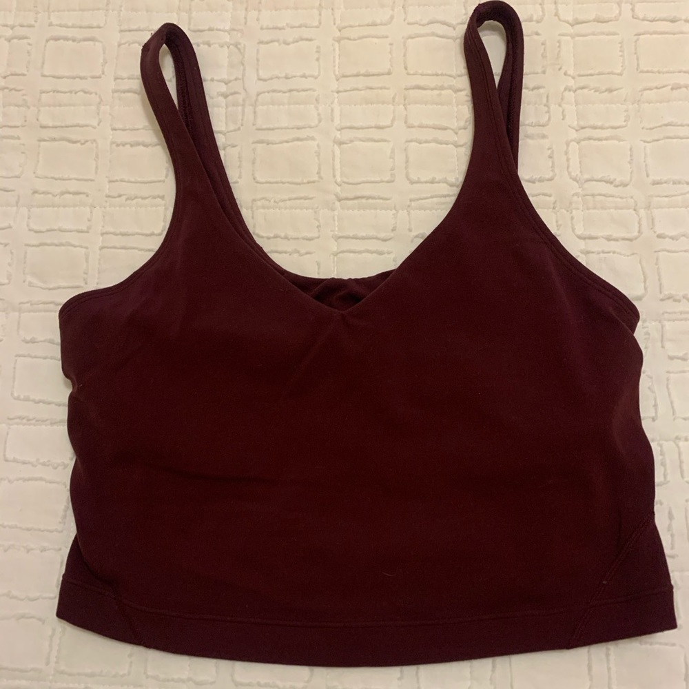Lululemon Align Tank Garnet